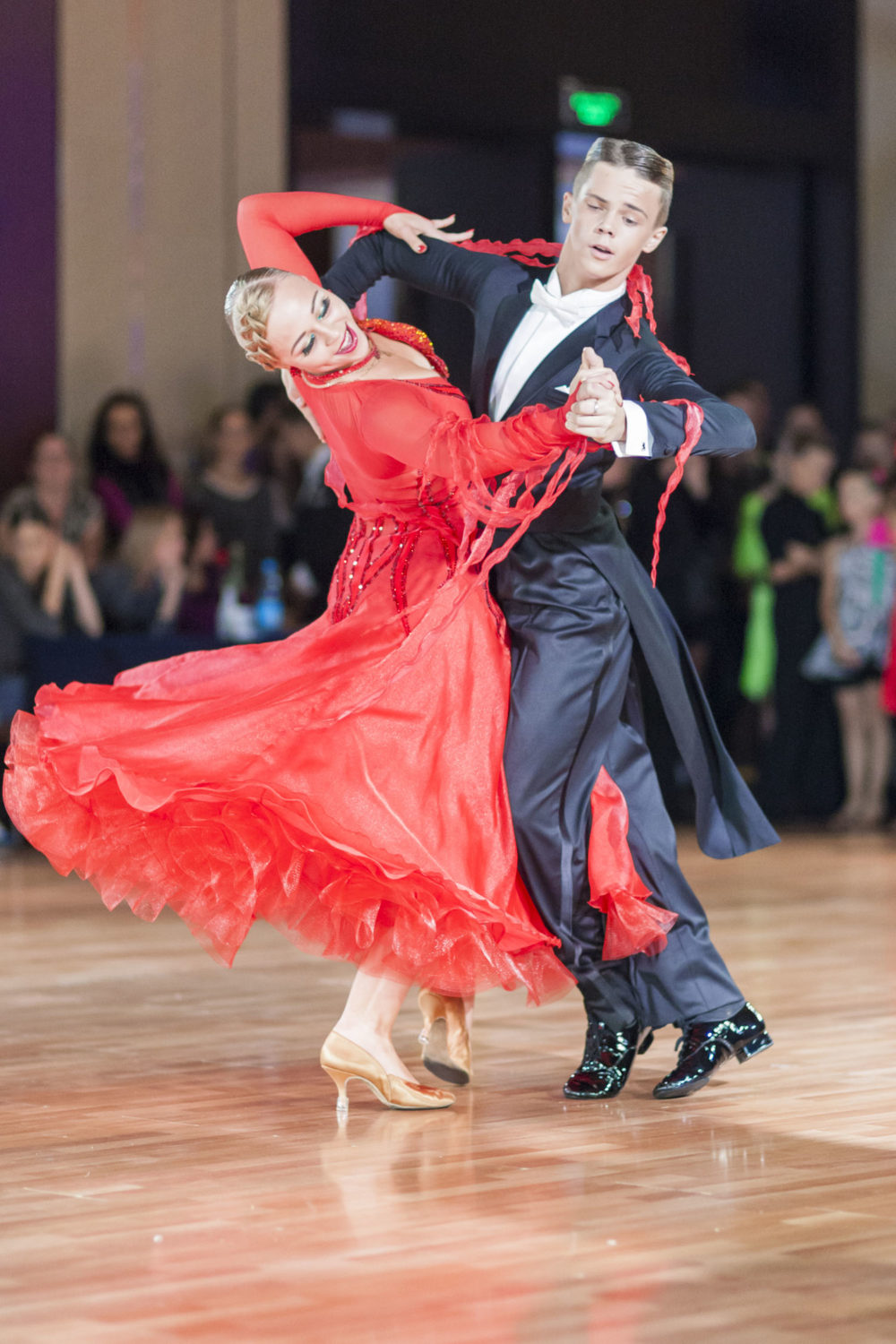 ballroom dancers tango